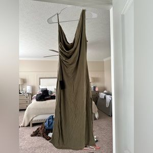 Brand new never worn lulus.com dress! Asymmetrical cut. Have tags on